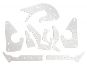 Star Trek The Next Generation Clear Plastic Protector Set